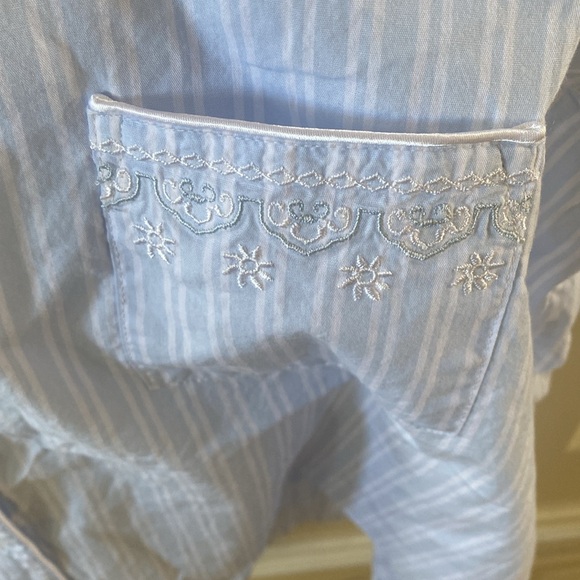 Miss Elaine 100% cotton PJ pajama 2 pieces size XL - Picture 3 of 4